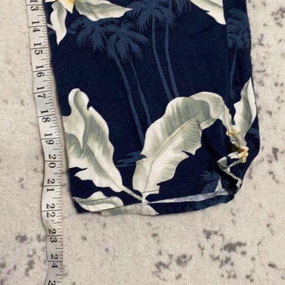 island shores flower print Hawaiian pants size M - Picture 5 of 7